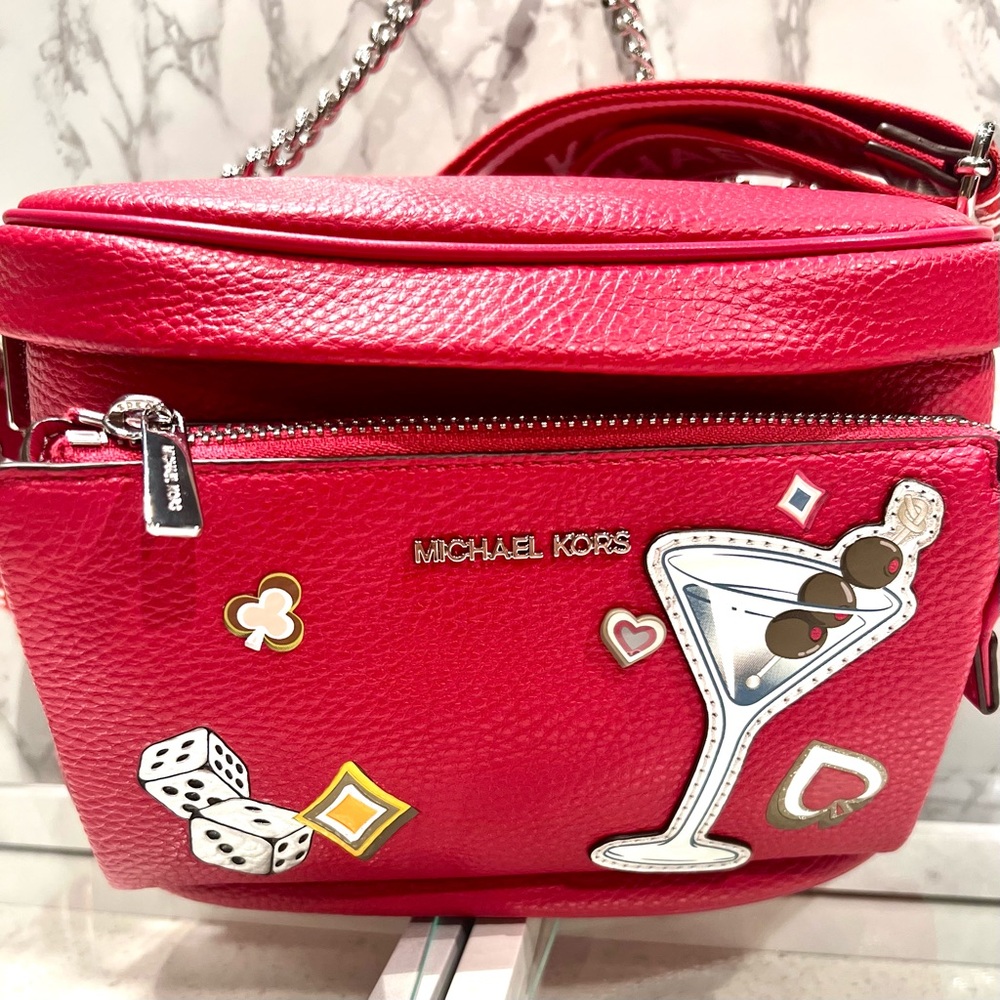Michael Kors Slater Medium Embellished Sling Pack NWT - Picture 5 of 12
